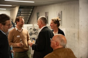 Johannes Ripken und Conny Clausen im Austausch