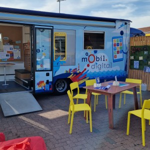 Mobil Digital Bus in Süderbrarup