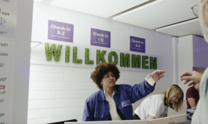 Check-in Empfang im lisezwei